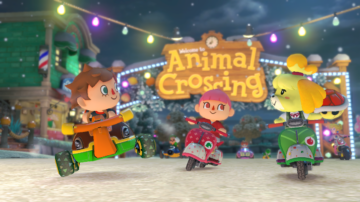 Han recreado la pista de Animal Crossing de Mario Kart 8 en New Horizons