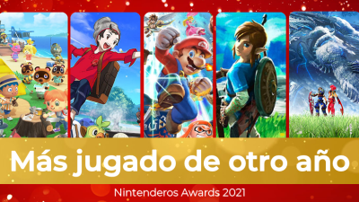 Nintenderos Awards 2021: ¡Vota ya por el título de otro año que más has jugado en 2021!