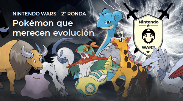 Segunda Ronda de Nintendo Wars: Pokémon que merecen una evolución: ¡Vota ya por los 8 clasificados!