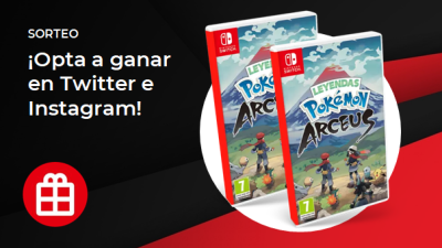 [Act.] ¡Sorteamos 2 copias de Leyendas Pokémon: Arceus para Nintendo Switch!