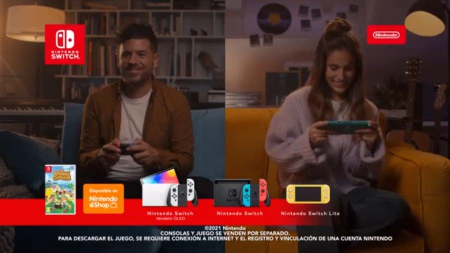 Pablo López y Julia Medina protagonizan el nuevo anuncio de Animal Crossing: New Horizons