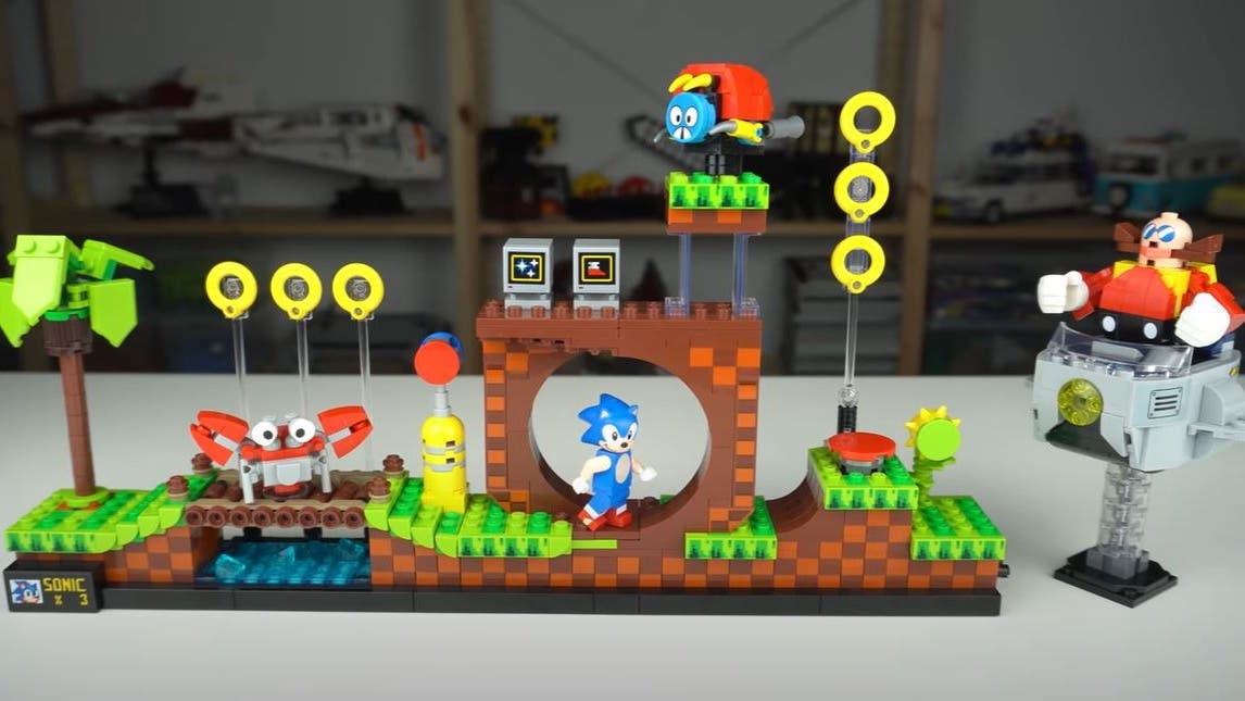 Este vídeo nos muestra en detalle como luce el set oficial de LEGO de Sonic