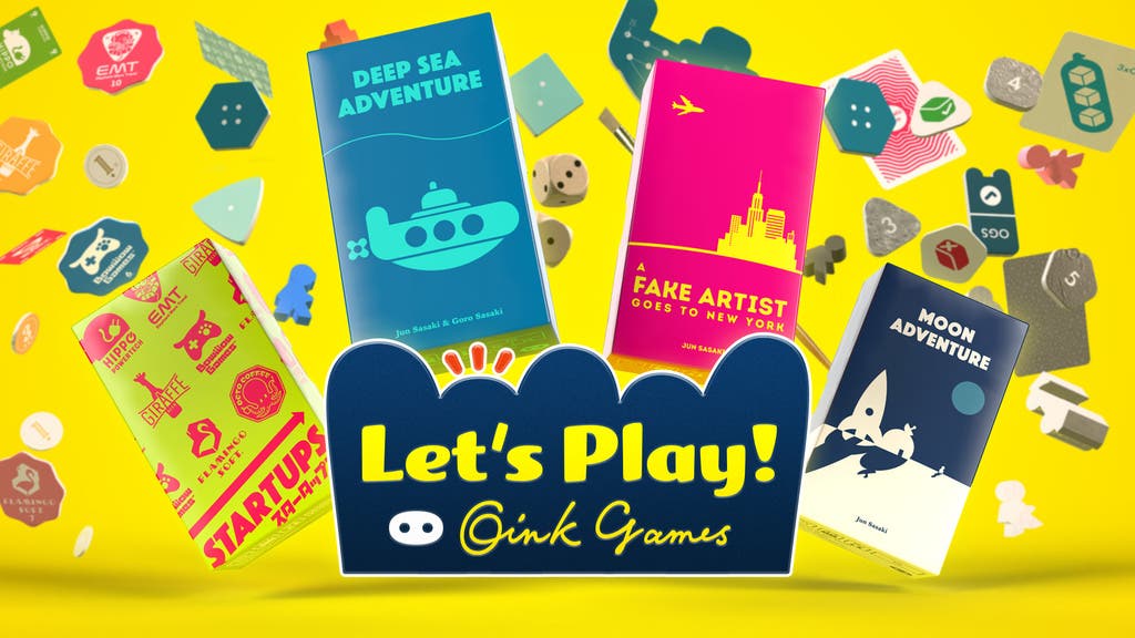 Let’s Play! Oink Games se lanzará hoy mismo en Nintendo Switch