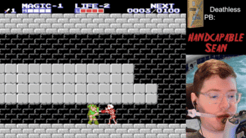 Este fantástico streamer es capaz de pasarse juegos como Super Mario Bros.: The Lost Levels usando solo su mentón