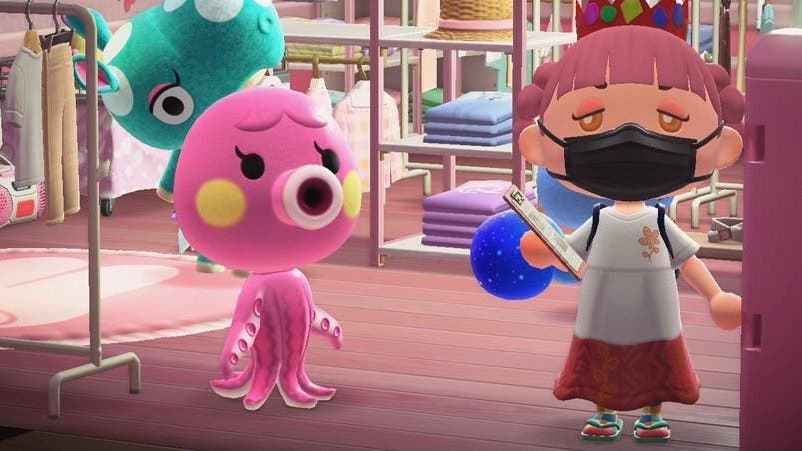 Los vecinos de Animal Crossing: New Horizons aparecen desnudos por un nuevo error