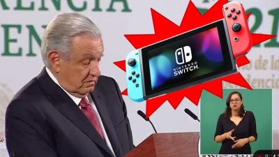 AMLO, presidente de México, vuelve a arremeter contra «el Nintendo» con estas declaraciones