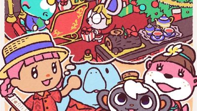 Mira esta espectacular decoración de una plaza con mercado en Animal Crossing: New Horizons