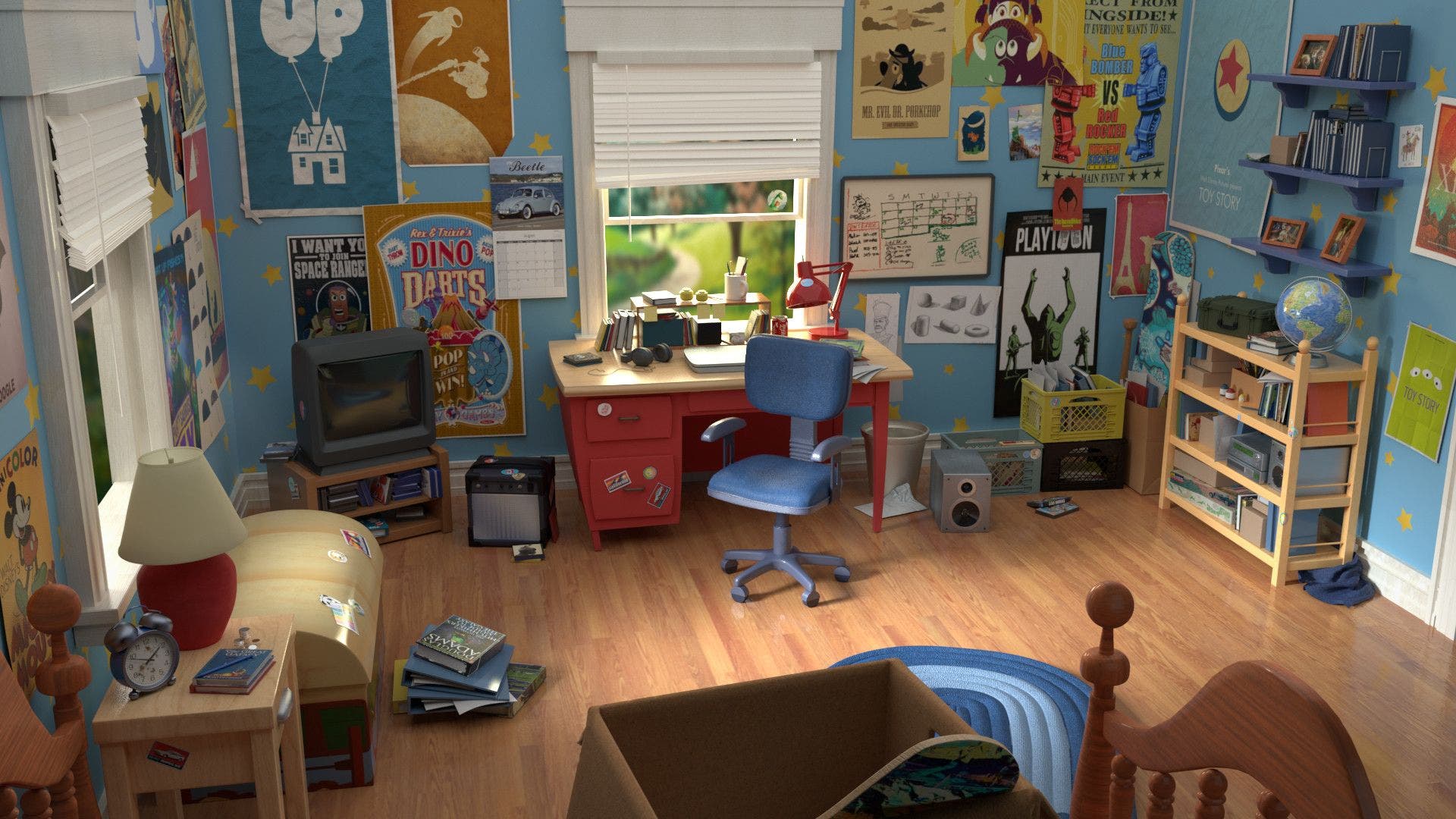 Un jugador ha recreado la habitación de Andy de Toy Story en Animal Crossing: Happy Home Paradise