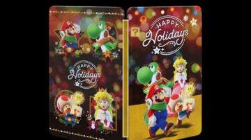 Ya puedes reservar el Nintendo Switch 2021 Happy Holidays SteelBook con envío internacional