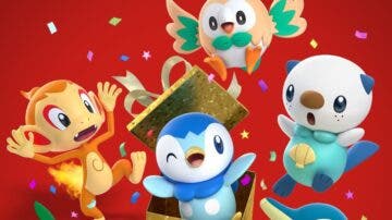Nintendo comparte esta nueva ilustración festiva de Leyendas Pokémon: Arceus y Diamante y Perla