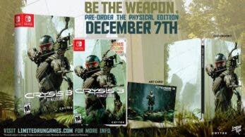 Crysis 3 Remastered confirma estas ediciones físicas para Nintendo Switch