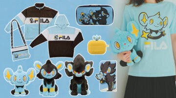 Shinx, Luxio y Luxray protagonizan la nueva colección oficial de Pokémon x Fila