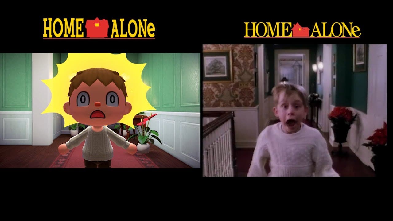Un jugador de Animal Crossing: New Horizons ha recreado el tráiler de “Solo en casa”