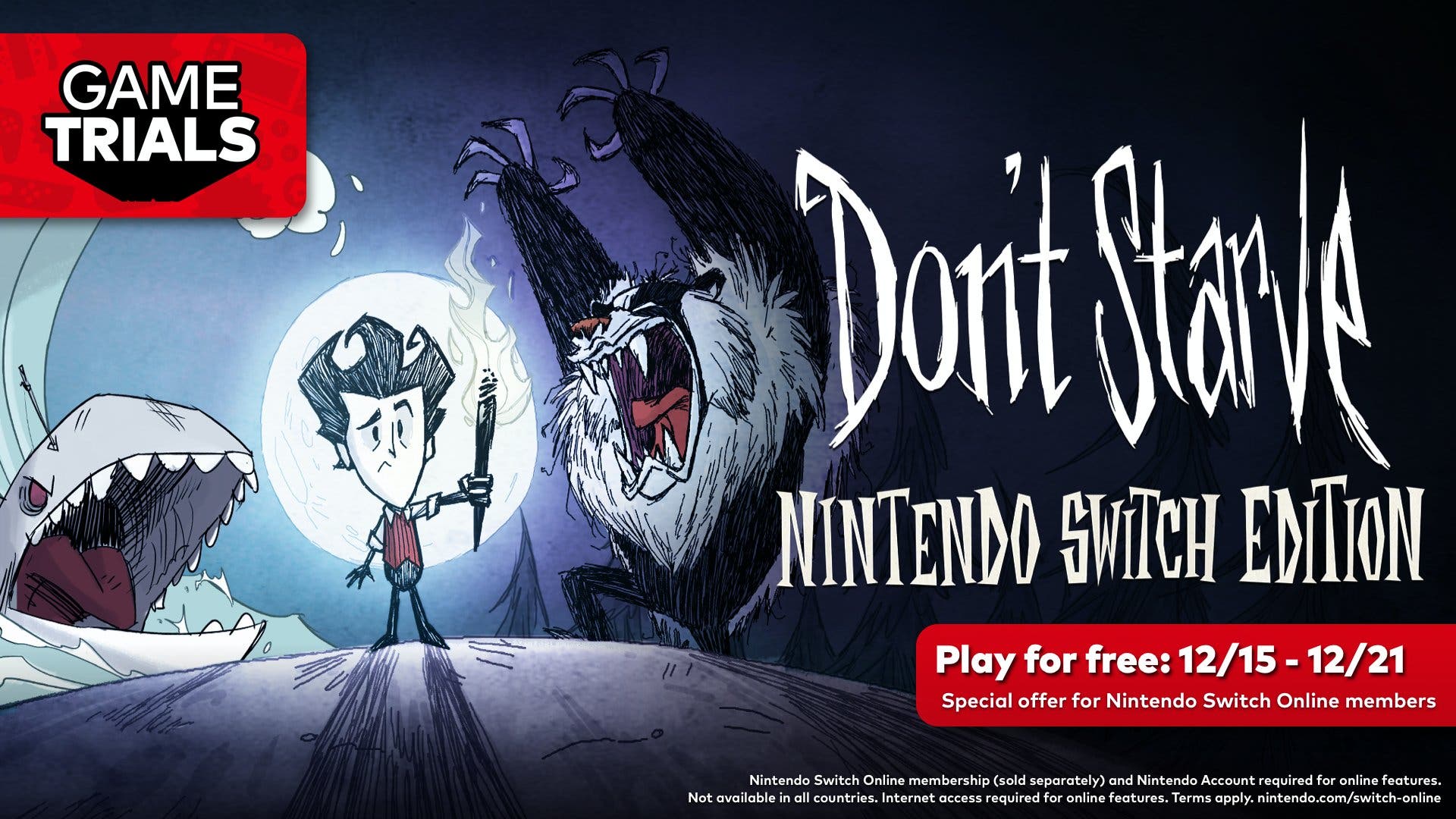 Nintendo Switch Online confirma el siguiente juego de muestra en América: Don’t Starve