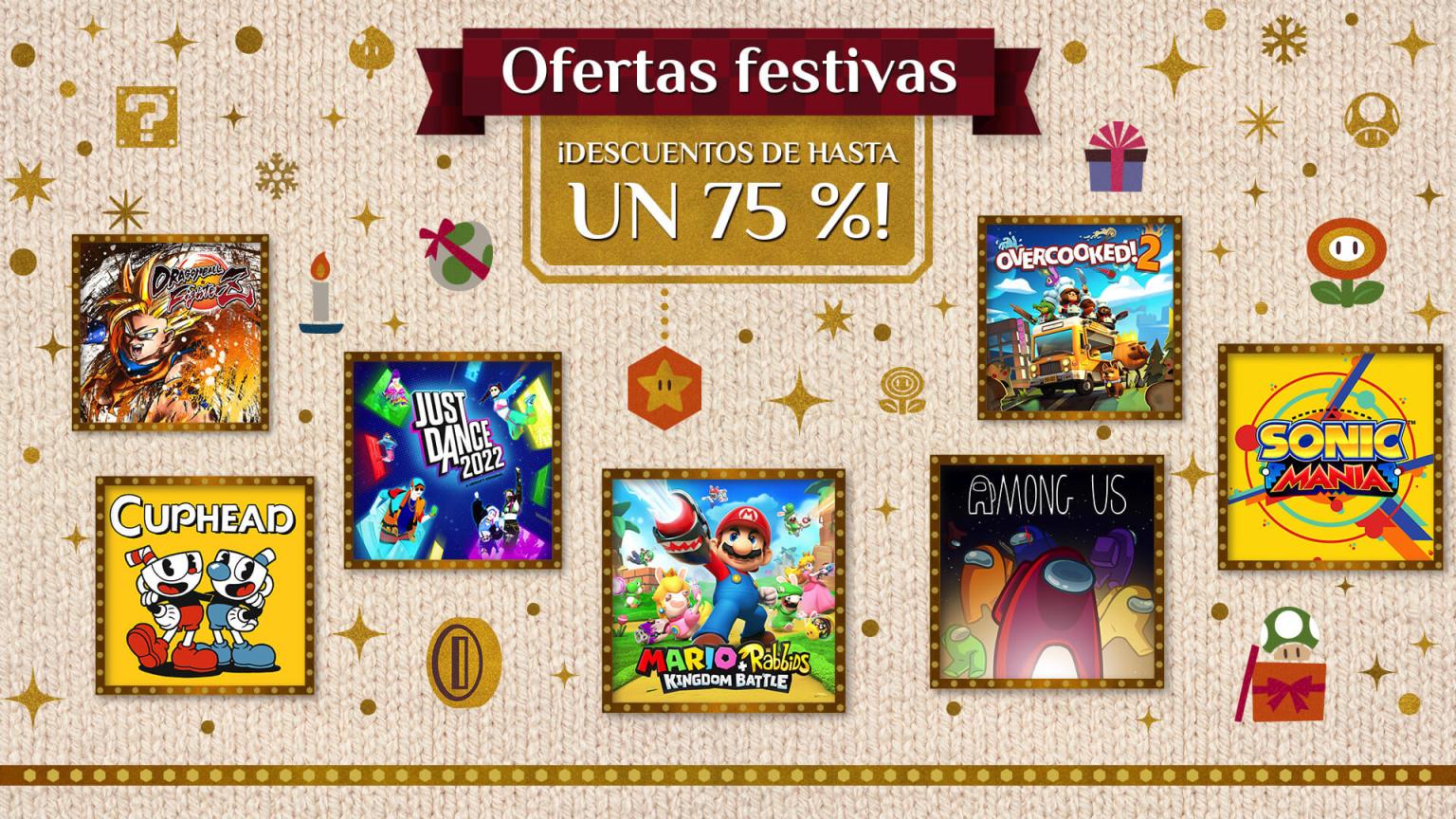 Lista completa de Ofertas festivas en más de 1000 juegos ya disponibles en la eShop de Switch