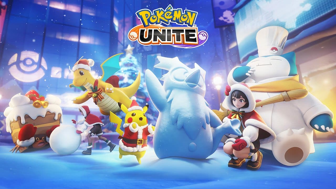 Pokémon Unite anuncia su evento navideño con Dragonite y más