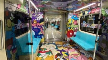 El metro de Taipéi​ se viste de Leyendas Pokémon: Arceus