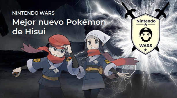 ¡Arranca Nintendo Wars: Mejor nuevo Pokémon de Hisui!