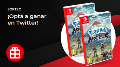 [Act.] ¡Quinto sorteo de otras 2 copias de Leyendas Pokémon: Arceus para Nintendo Switch!