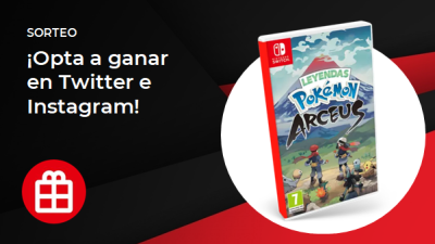 [Act.] ¡Tercer sorteo de una copia de Leyendas Pokémon: Arceus para Nintendo Switch!