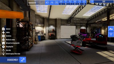 Biker Garage: Mechanic Simulator y Heaven Dust 2 concretan sus estrenos en Nintendo Switch