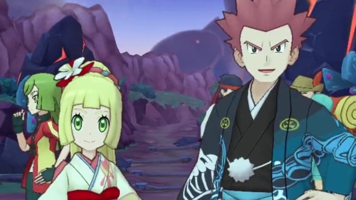 Lance y Lylia de Año Nuevo confirman su regreso a Pokémon Masters EX