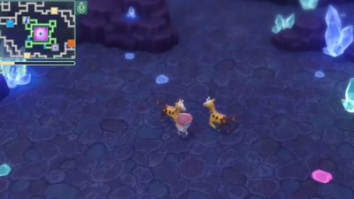 Dos Girafarig giran alrededor de un jugador de Pokémon Diamante Brillante y Perla Reluciente en este curioso vídeo