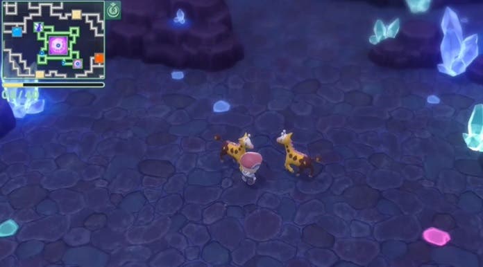 Dos Girafarig giran alrededor de un jugador de Pokémon Diamante Brillante y Perla Reluciente en este curioso vídeo