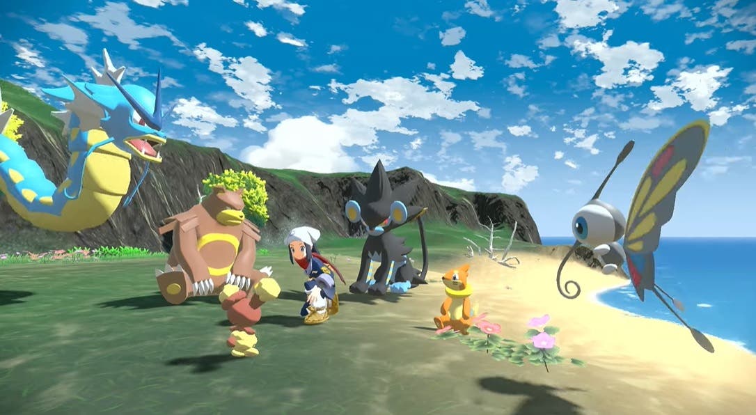 Tres nuevos vídeos oficiales de Leyendas Pokémon: Arceus