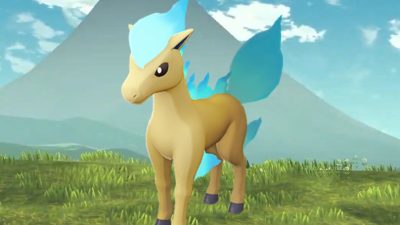 Ponyta shiny Leyendas Pokémon