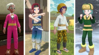 Toda la ropa de Leyendas Pokémon: Arceus