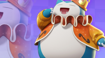 Vistazo detallado a los nuevos Holoatuendos de Snorlax y Lucario en Pokémon Unite