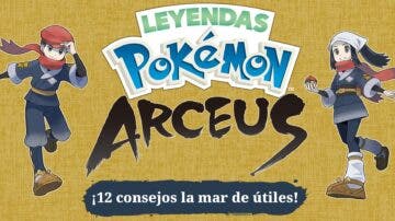 Nintendo nos da 12 consejos para Leyendas Pokémon: Arceus