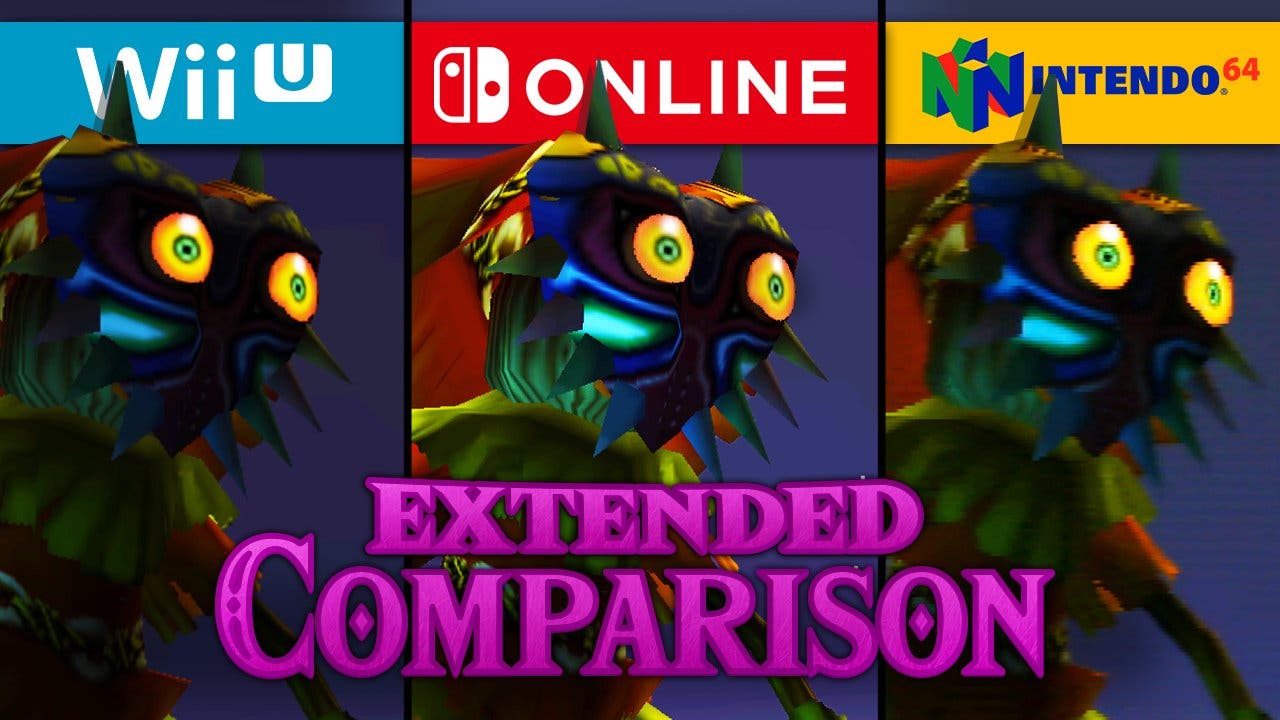 Zelda: Majora’s Mask: Comparativa entre Wii U, Switch y Nintenddo 64