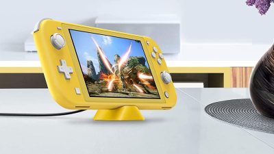 La base de carga para Nintendo Switch Lite que sirve como soporte y cuesta solo 12 euros