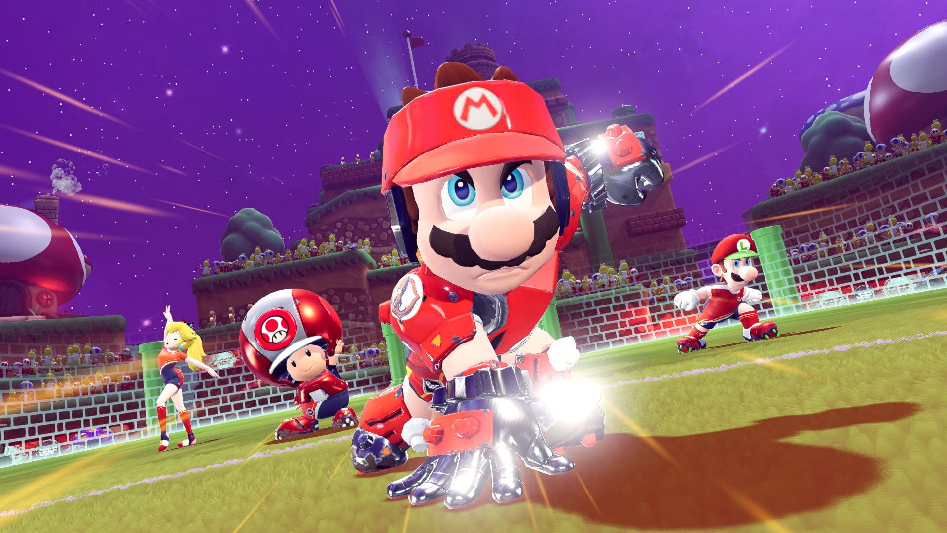 Mario Strikers: Battle League Football parece contar con compras in-game, según menciona la ESRB