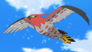 Fan de Pokémon modifica un águila de cresta larga mediante Photoshop para recrear a Talonflame en la vida real