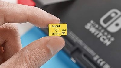 Así de rebajada está la tarjeta microSD de SanDisk de 256 GB oficial de Nintendo Switch
