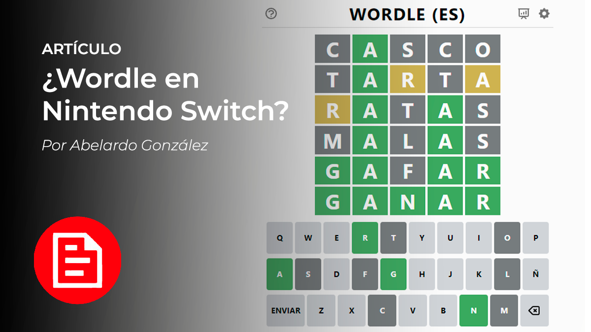 [Artículo] El fenómeno de Wordle y Nintendo Switch