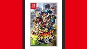 Este es el boxart de Mario Strikers: Battle League Football para Nintendo Switch