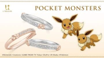 Pídele matrimonio a tu media naranja con estos anillos de compromiso Pokémon de Eevee