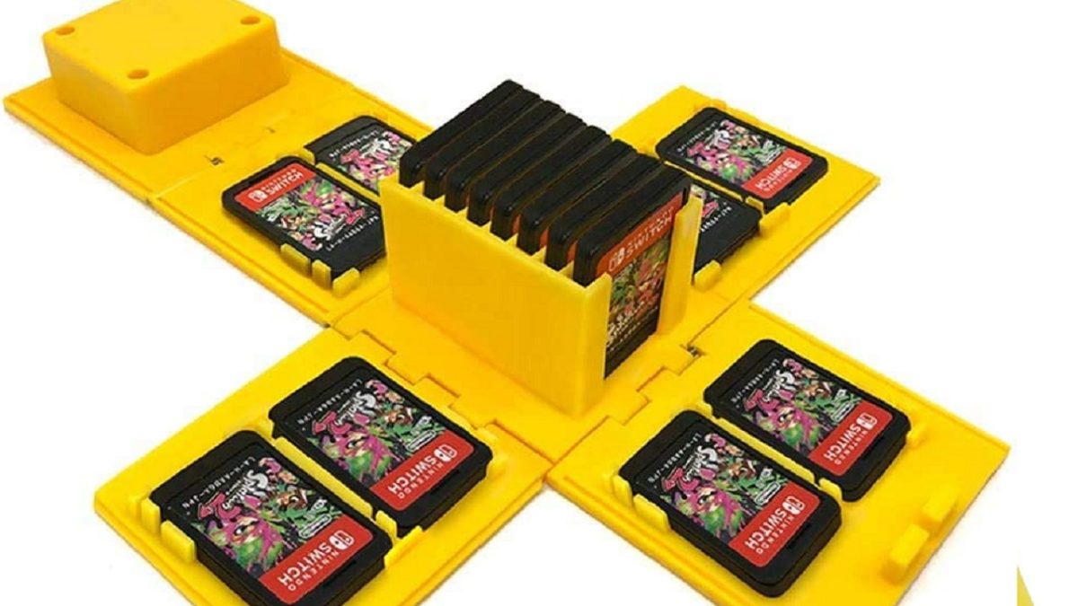 El estuche de juegos más gracioso para Switch