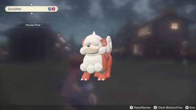Anunciada nueva distribución de Growlithe para Leyendas Pokémon: Arceus
