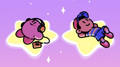 Kirby y Earthbound se unen en este nuevo arte de James Turner, diseñador de Pokémon