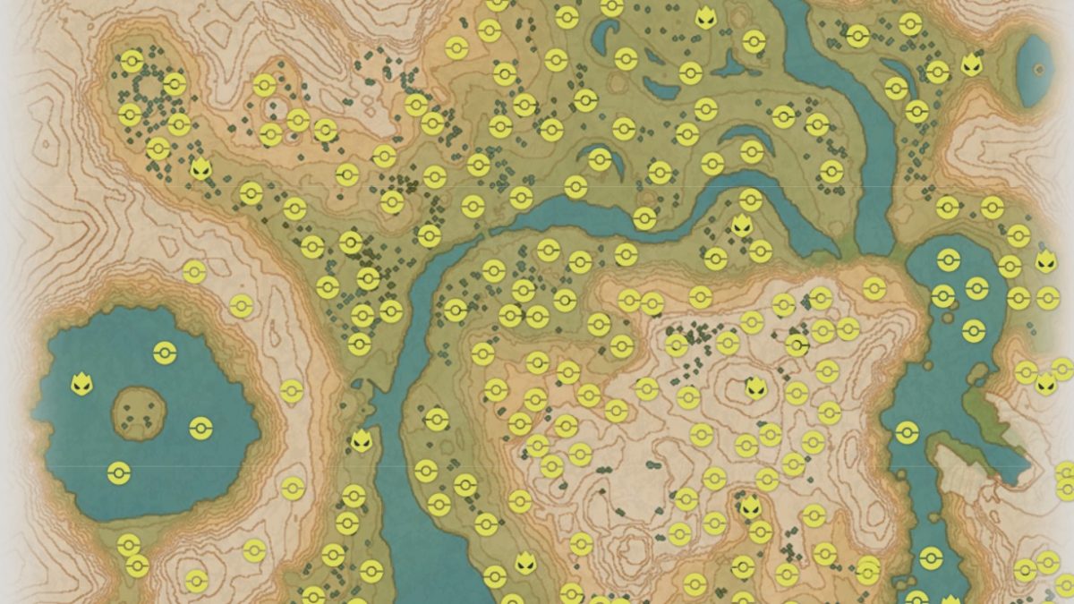 mapas interactivos Leyendas Pokémon