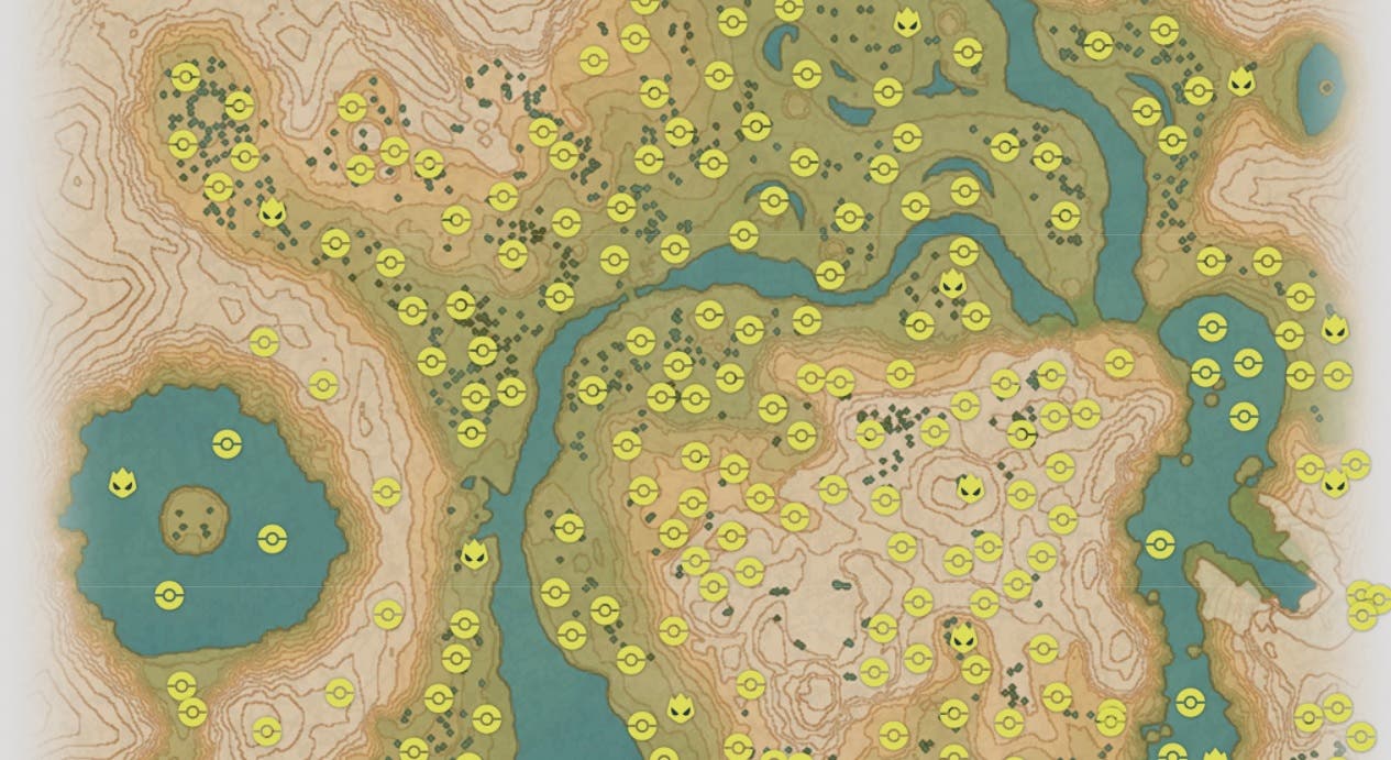Mapas interactivos útiles para Leyendas Pokémon: Arceus