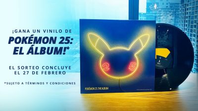 Opta a ganar este vinilo de Pokémon 25 en este nuevo sorteo oficial