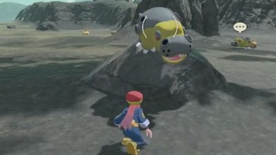 Encuentro con Hippowdown se viraliza por aterrar en Leyendas Pokémon: Arceus