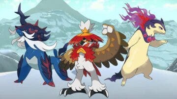 Las evoluciones finales de los starters de Hisui parecen hacer referencia a estos personajes de Pokémon