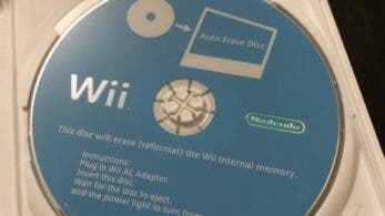 Este disco puede usarse para limpiar nuestra Wii